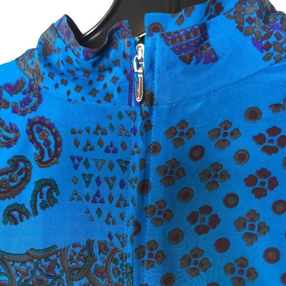 VINTAGE Silk Woman's Dress 6 - Picture 10 of 10